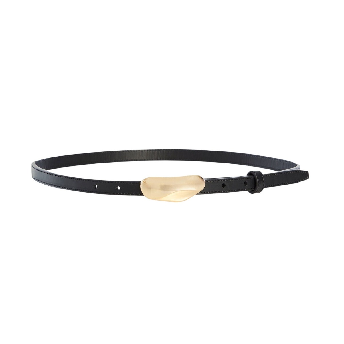 Retrofete Sculptural Black Britney Belt Size S